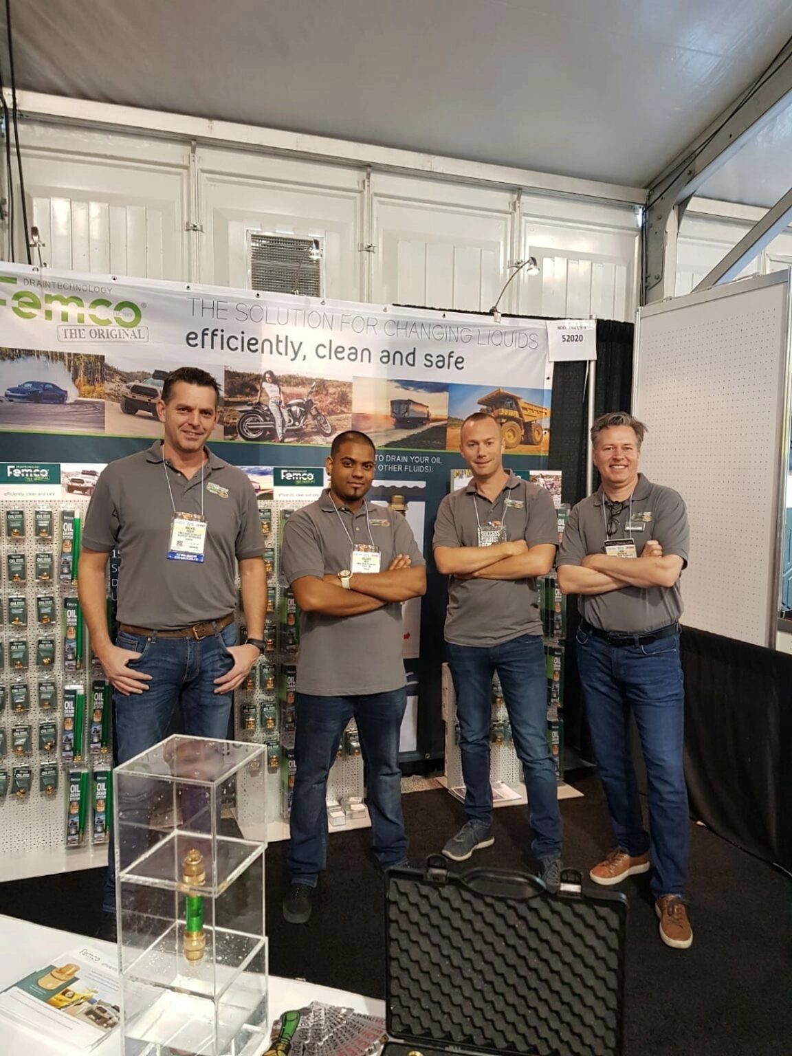 image of femco staff at ICUEE