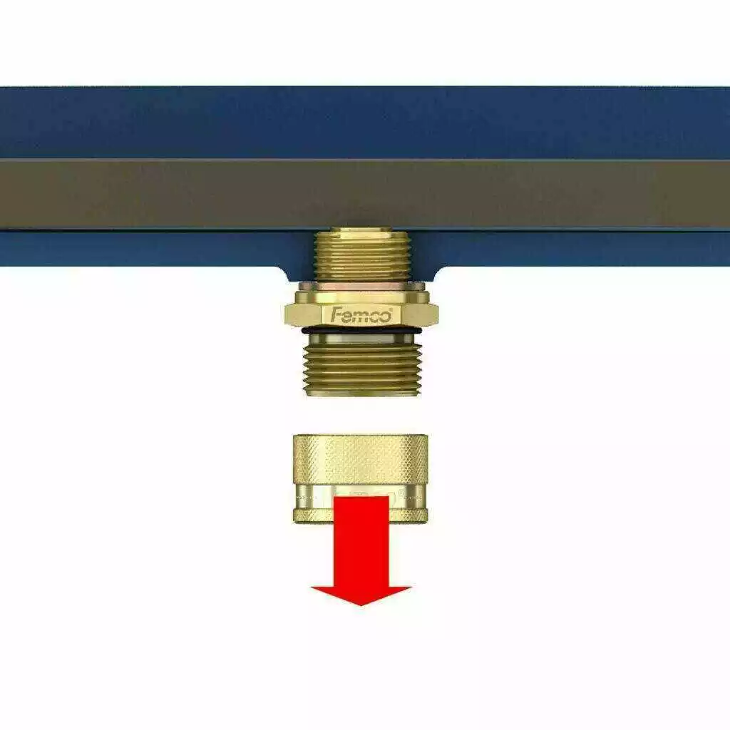 oil drain valve step 1