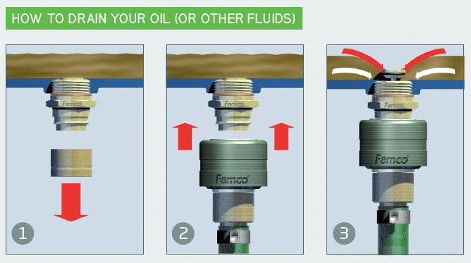 Click Drain Oil Drain Plug