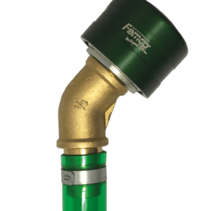 Double click drainer angled 45° hose 10" 840008