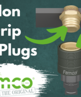 Non drip oil plugs