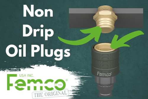 Non drip oil plugs