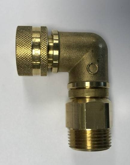 90° 3/4" NPT Male