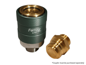 Femco Non-Drip Oil Drain Plug for concrete trucks and demolition equipment